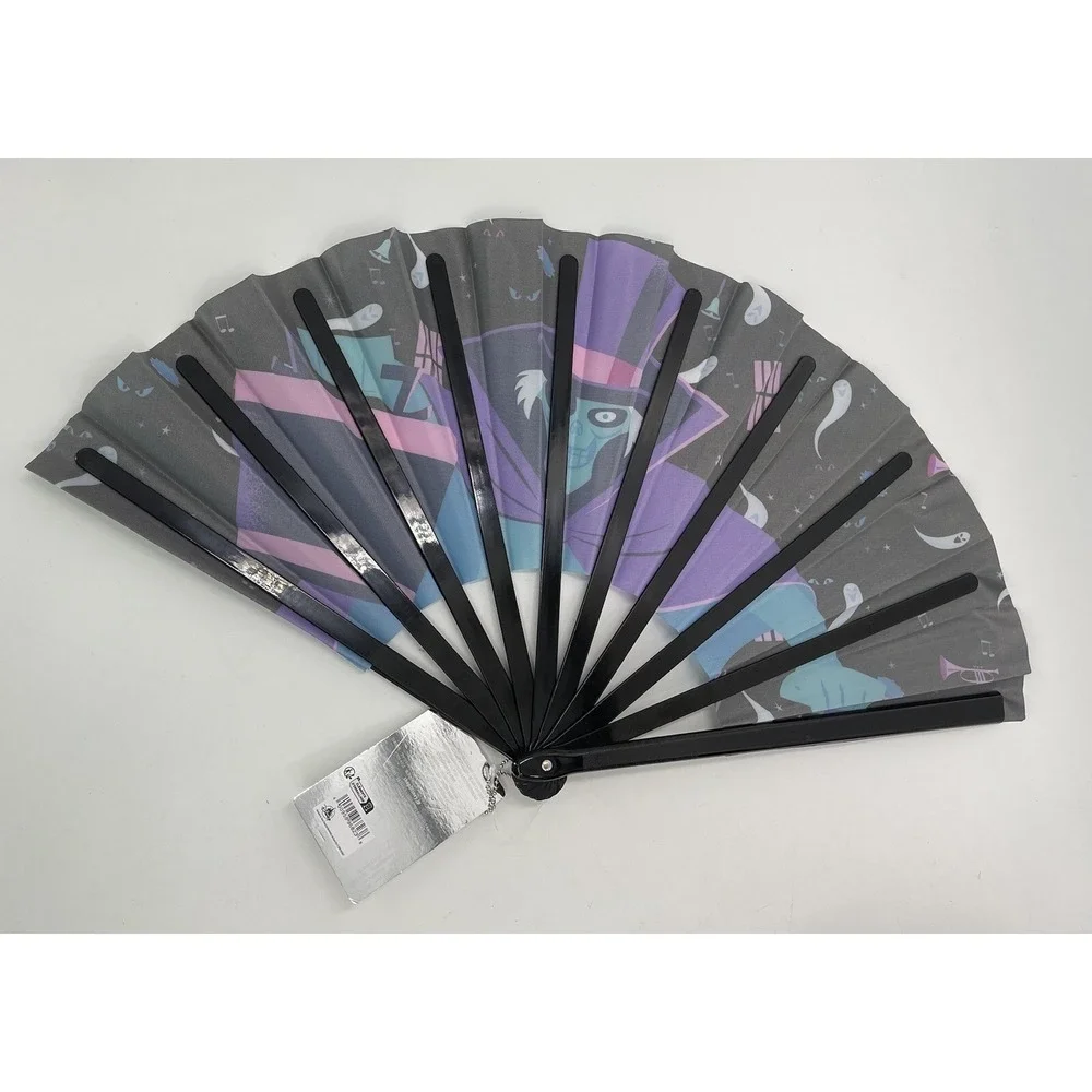 The Haunted Mansion w/ Glow in the Dark Charm Hand Fan 25